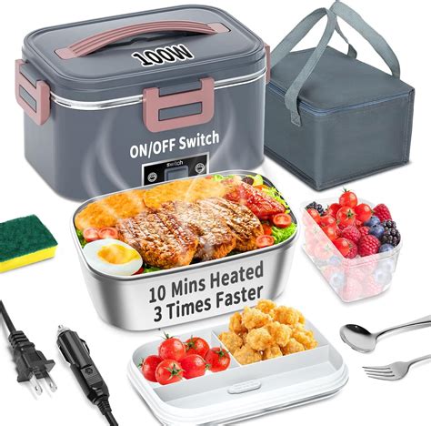 electric lunch boxes for adults|best 12v heated lunch box.